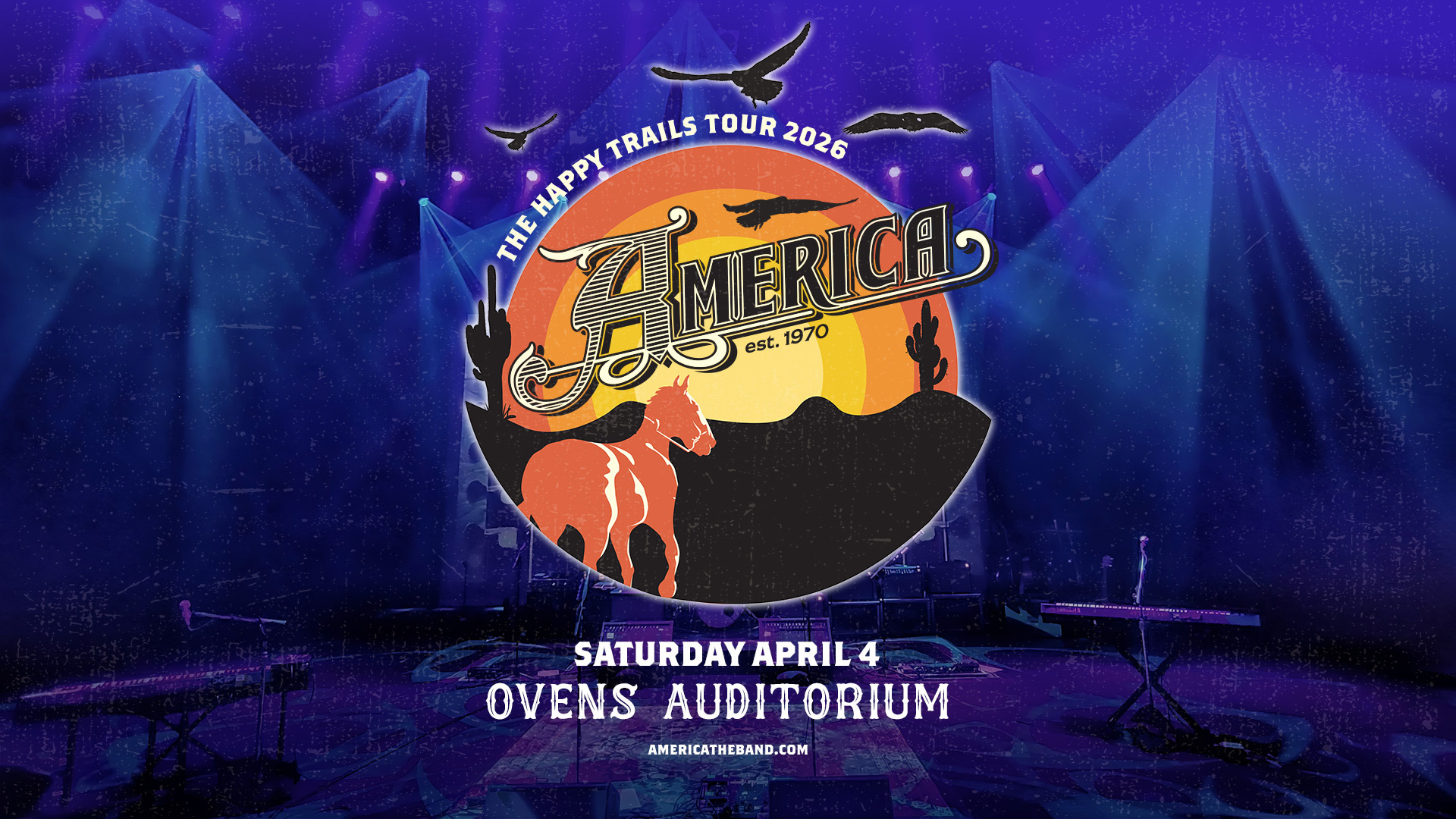 America – The Happy Trails Tour 2026 Image