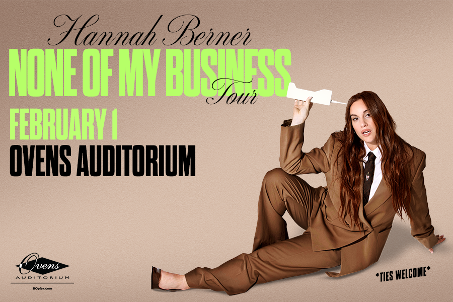 HANNAH BERNER: NONE OF MY BUSINESS TOUR