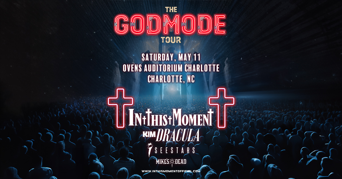 In This Moment: THE GODMODE Tour Is Coming To Ovens Auditorium In 2024