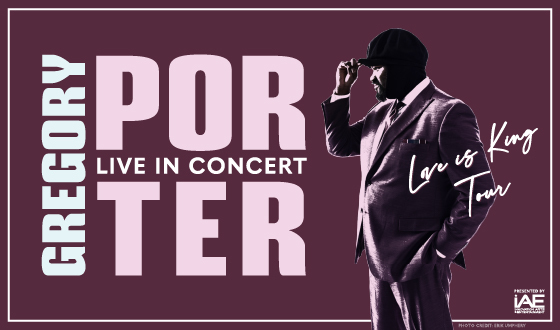 LOVE IS KING Tour – Evening with Gregory Porter Image