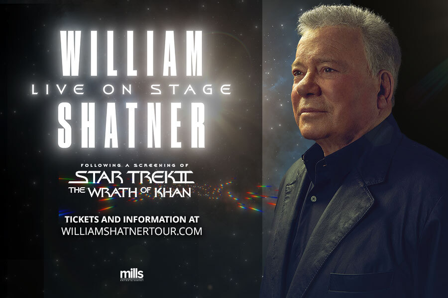 William Shatner Live On-stage with Star Trek II: The Wrath of Khan